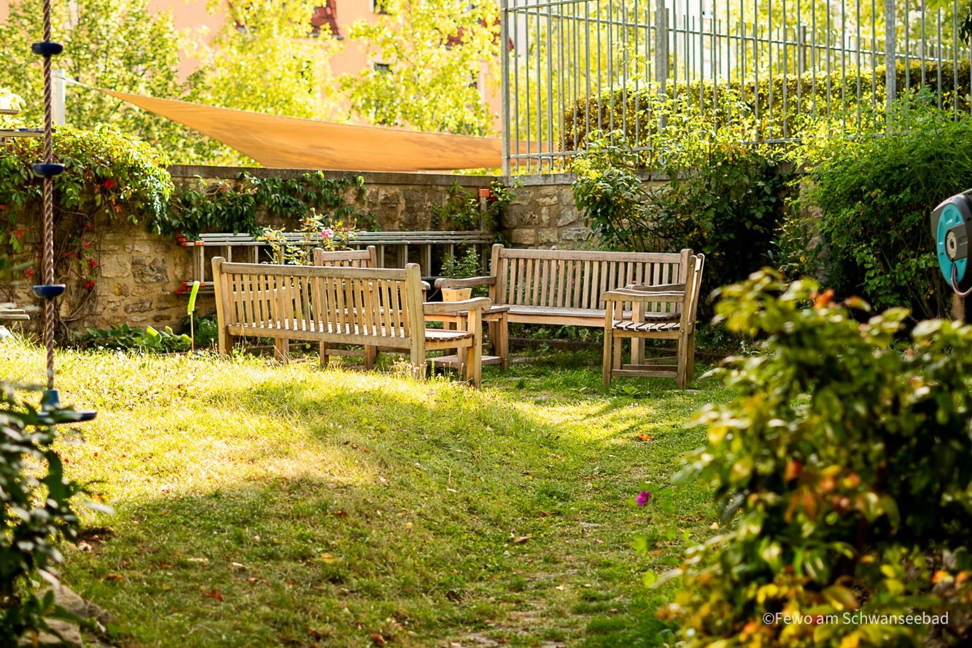 Fewo Am Schwanseebad Mit Garten - Ruhig, Familienfreundlich Und Zentrumsnah 바이마르 외부 사진